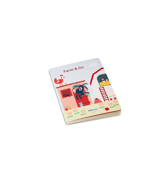 FARM & CO - LIVRE PUZZLE - Lilliputiens - Multicolore