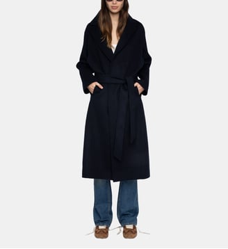 Manteau Meli - Zadig&Voltaire - Bleu encre