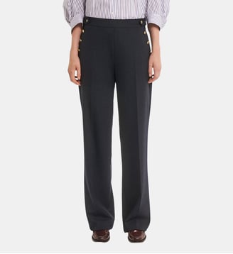 Pantalon à pont - MALIE - Pablo - Marine