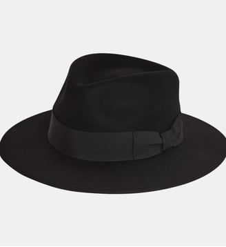 chapeau en laine - Agnès b. - Noir