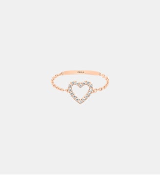 Bague Cœur Magic Touch Grand Modèle - Djula - Or rose