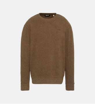 Pull essentiel col rond - Schott - Taupe
