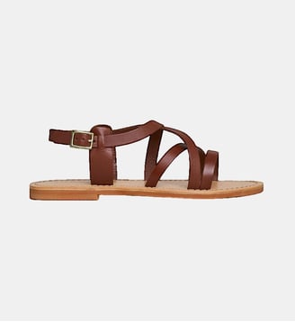 Sandales Wischia en cuir - Jonak - Cognac
