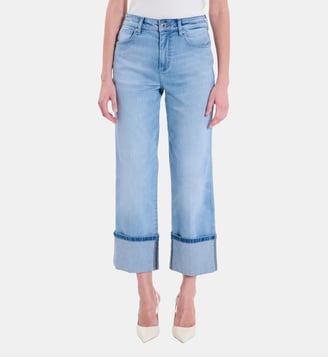 Jeans Popus Bleu Ciel - Zapa - Bleu ciel