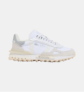 Sneakers Elite Active femme - Lacoste - Blanc argenté