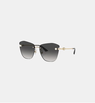 Lunettes de soleil Papillon JC4004HB - Jimmy Choo - Bleu