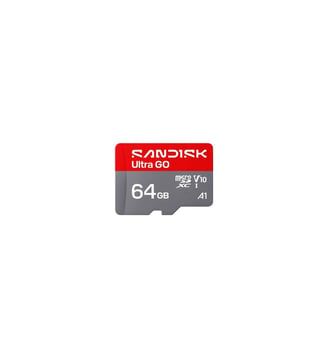 Carte Micro SD Ultra GO uSD 64Go 140MBs C10 UHS - Sandisk - Standard