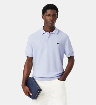 Polo Maille classic fit - Lacoste - Bleu turquoise