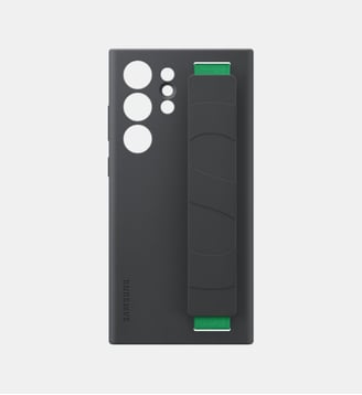 Coque S23 Ultra Silicone avec laniere Noi - Samsung - Noir