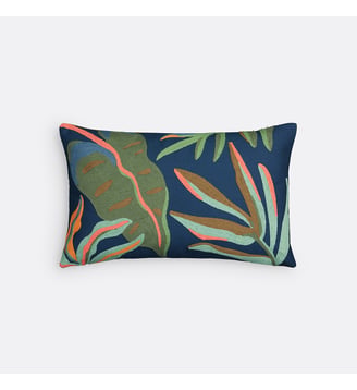Housse de coussin brodée rectangulaire - La Redoute Interieurs - Multicolore