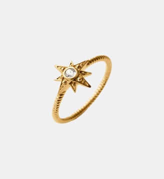 Bague en argent 925 plaquée en or 18 carats - Aristocrazy - Or