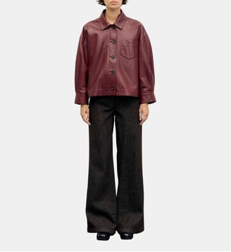 Surchemise en cuir - PENNY - Gerard Darel - Bordeaux