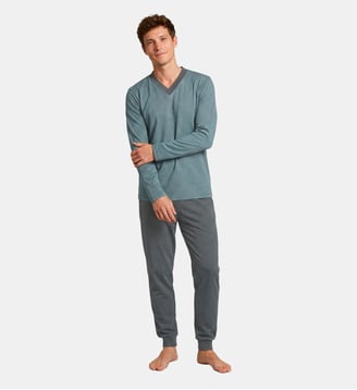 Pyjama long d'homme en Coton - Impetus - Vert