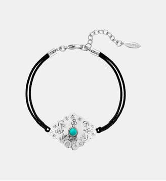 Bracelet Triby - Hipanema - Argent et noir