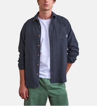 Chemise SIGNY - Faguo - Marine grisé