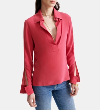 Chemise Helio - Vanessa Bruno - Framboise