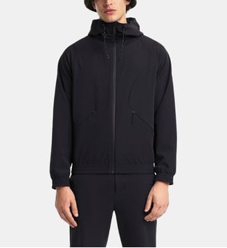 Veste mi-saison à capuche - Aigle - Noir