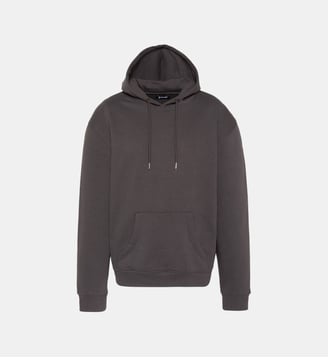 Sweatshirt à capuche custom thunder - Schott - Anthracite