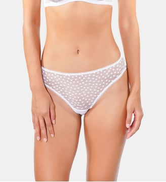 Tanga - Daisy White Huit