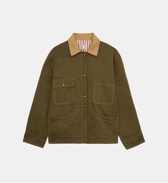 Veste Melchior en coton - Ines de la Fressange Paris - Gris