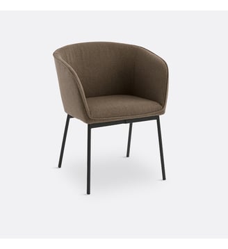 Fauteuil de table - La Redoute Interieurs - Marron