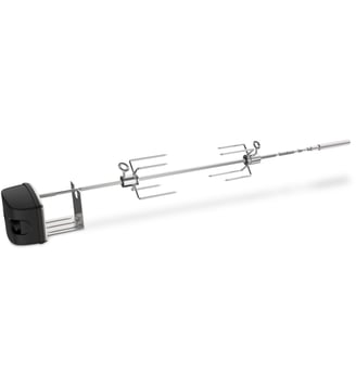 Tourne broche barbecue pour Genesis II 2 et 3 brûleurs - Weber - Coloris unique