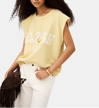 SWEAT BEATA - Ba&sh - Jaune
