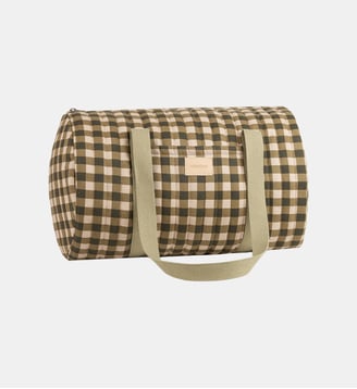 Sac Week-end Hyde Park - Nobodinoz - Green checks