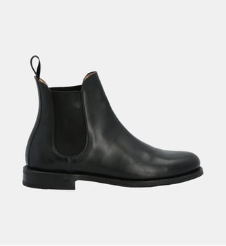 Chelsea boot - cuir lisse - Bowen - Noir