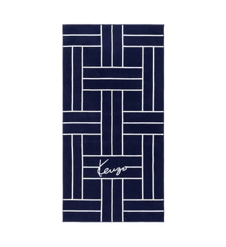 Serviette de plage  en coton - Kenzo Home - Marine