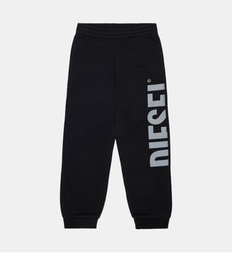 Pantalon en molleton avec logo - Diesel Kids - Noir