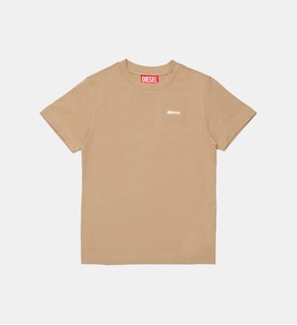 T-shirt avec logo - Diesel Kids - Beige