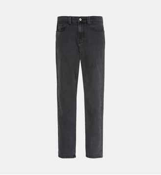 Jeans slim L32 - Schott - Gris