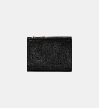 Portefeuille compact - Le Foulonné - Longchamp - Noir