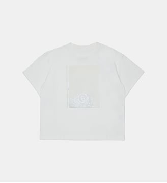 T-shirt avec logo - MM6 Maison Margiela - Blanc