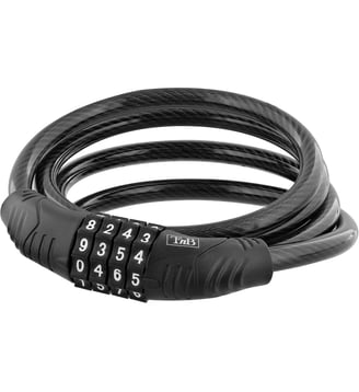 Antivol cable à code - noir - TNB - Standard