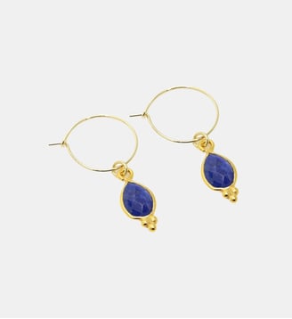 Boucle d'oreille NEW DELHI - Nilaï - Bleu