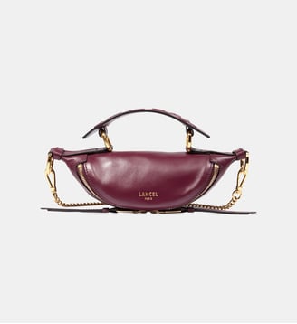 Sac à main Origami en cuir - Lancel - Violet