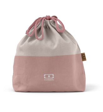Lunch bag MB Pochette L - Flamingo Natural - Monbento - Coloris unique