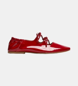 Ballerines Tula - Odaje - Rouge