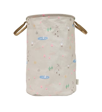 Grand panier de rangement en polyester Mini OYOY
