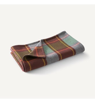 Plaid à carreaux en laine AM.PM