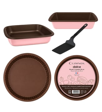Dolce - Set 5 pièces Petit Cuisto - Cuisinox - Hibiscus et chocolat