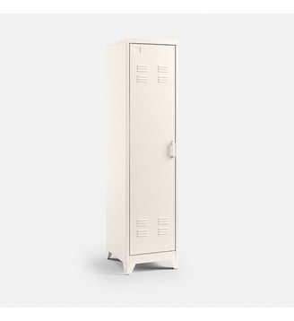 Armoire vestiaire 1 porte en métal acier La Redoute Interieurs