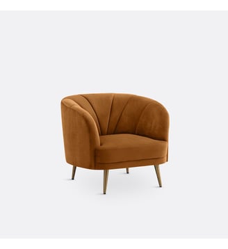 Fauteuil velours, Leone La Redoute Interieurs