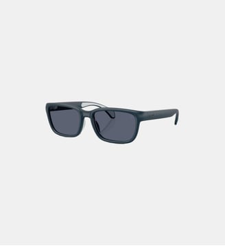 Lunettes de soleil Pillow Slicka - Moncler - Bleu mat