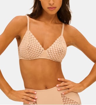 Soutien-gorge triangle sans-armatures - Peau Rosée Simone Pérèle