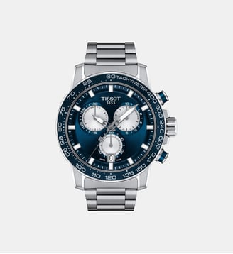 Montre Supersport Bleu foncé, Argenté T1256171104100 - Tissot - Argenté