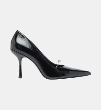 D-Ten&Half - Escarpins en cuir naplak - Diesel - Noir