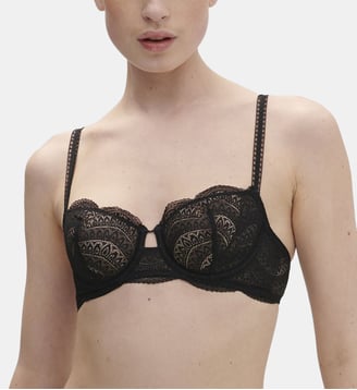 Soutien-gorge corbeille - Noir - Simone Pérèle - Noir